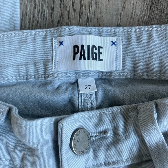 Paige Grey Verdugo Ankle Jeans, size 27 - Picture 2 of 9